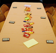 Table laid