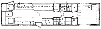 plan view of mobile
